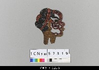 藏品(中國湖北皮影戲偶頭-丑)的圖片